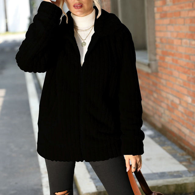 PLUSH COAT FOR WOMEN