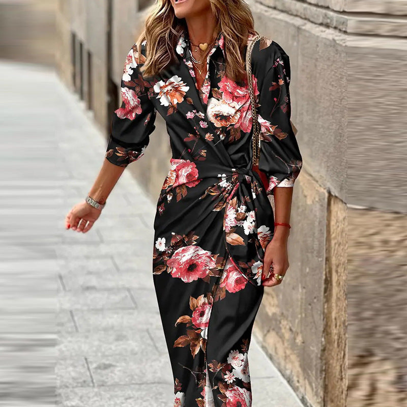 MODERN WAIST DRESS FOR WOMEN
