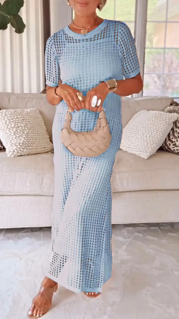 LAYERED MAXI DRESS FOR WOMEN