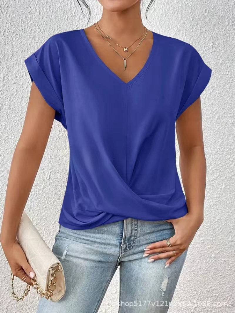 SWEETHEART NECKLINE T-SHIRT FOR WOMEN