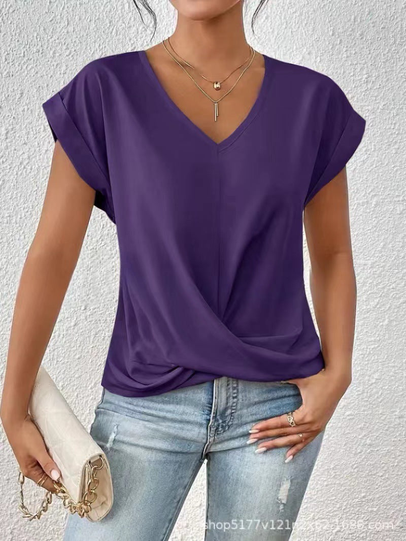 SWEETHEART NECKLINE T-SHIRT FOR WOMEN