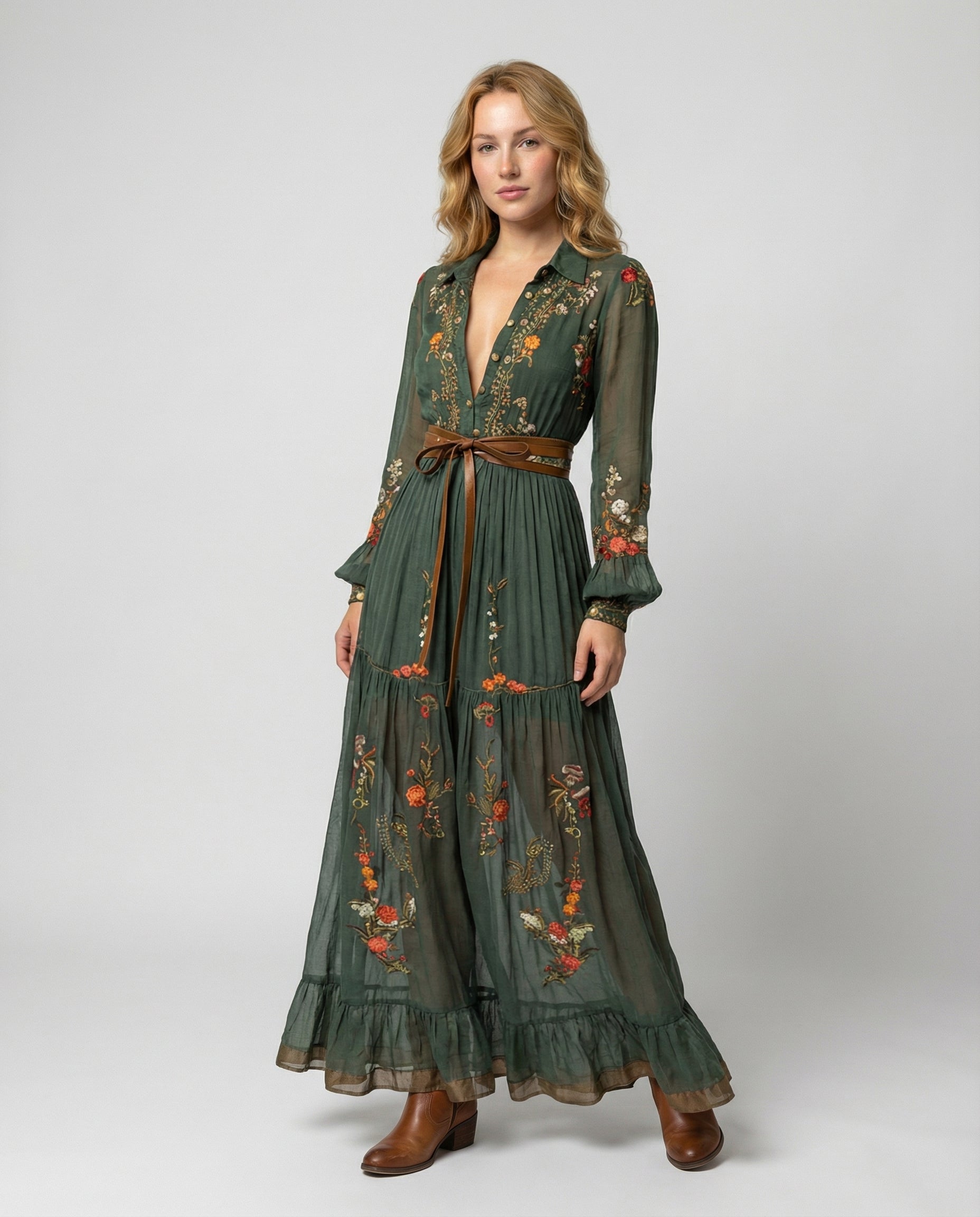 BOHO MAXI DRESS FOR WOMEN