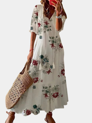 ELEGANT MAXI SUMMER DRESS FOR WOMEN