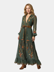 BOHO MAXI DRESS FOR WOMEN