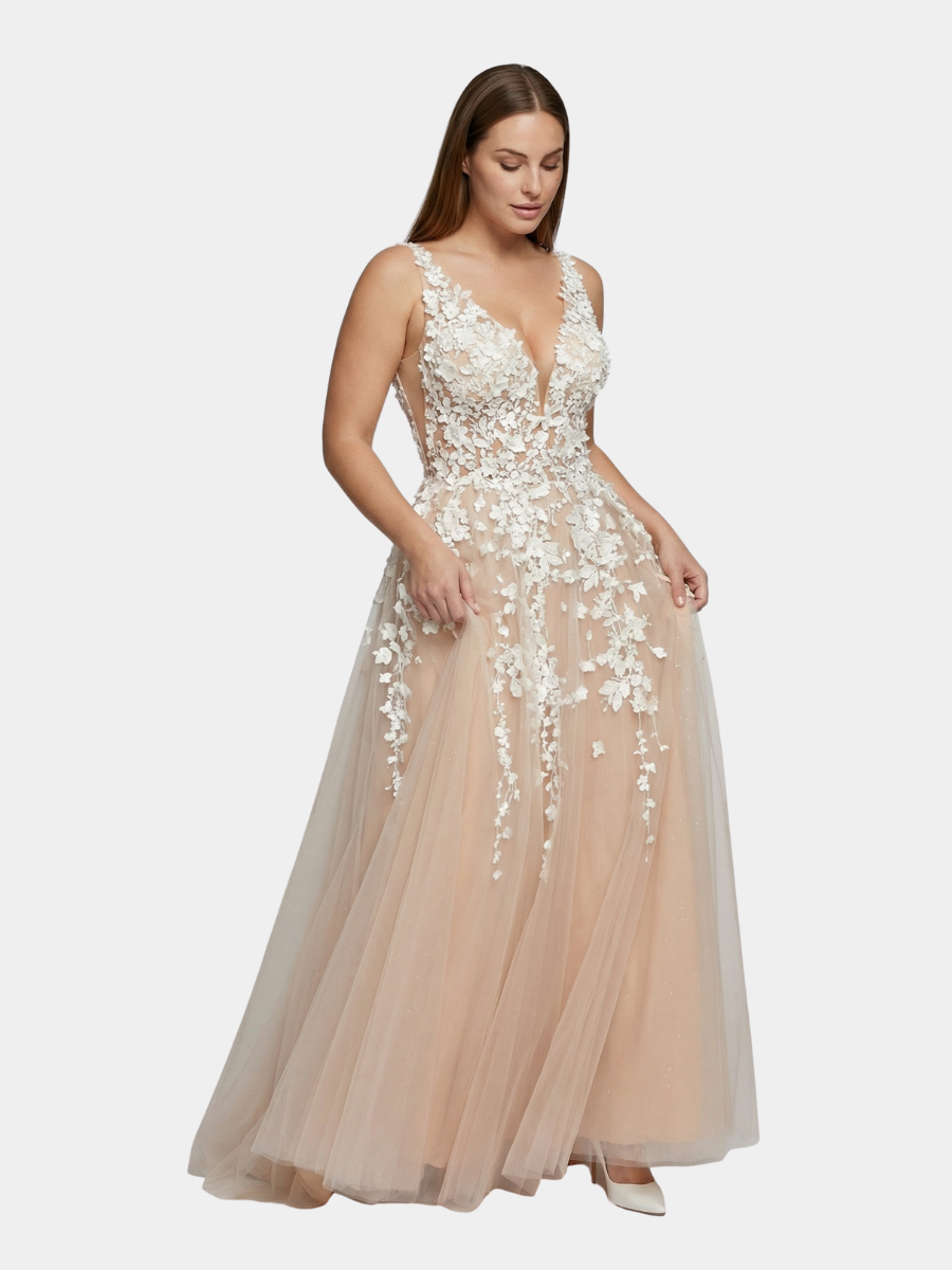 A-LINE WEDDING DRESS FOR WOMEN