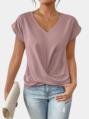 SWEETHEART NECKLINE T-SHIRT FOR WOMEN