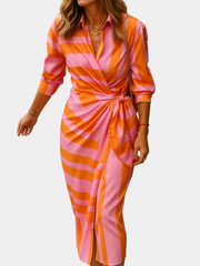 MODERN WAIST DRESS FOR WOMEN
