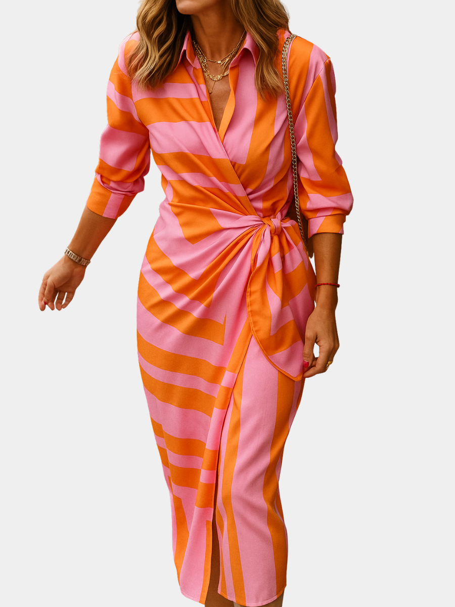 MODERN WAIST DRESS FOR WOMEN