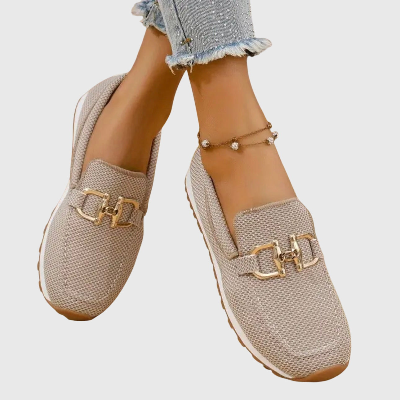 MESH CUSHIONED SHOES FOR WOMEN
