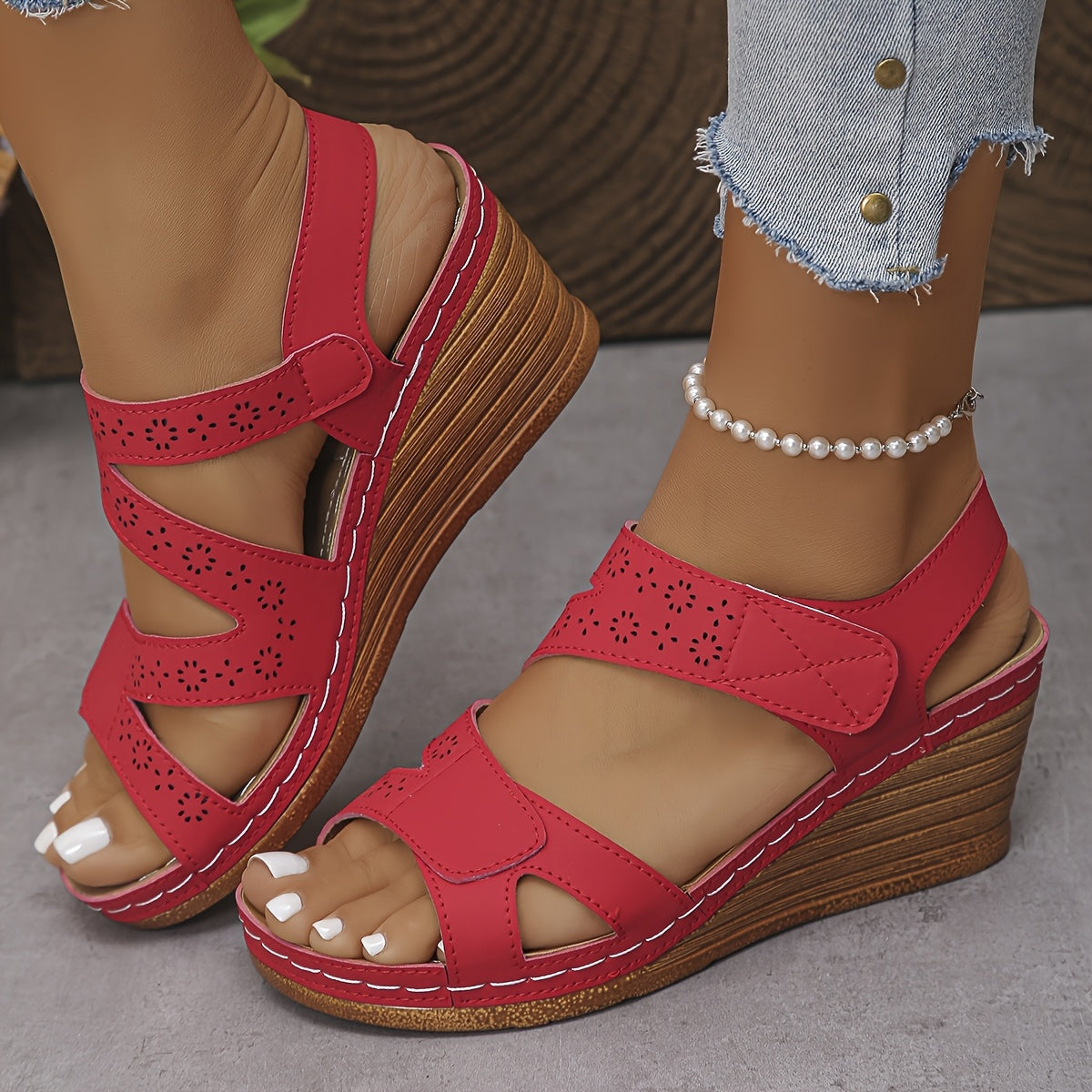 CHIC ADJUSTABLE SUPPORT SANDALS FOR WOMEN
