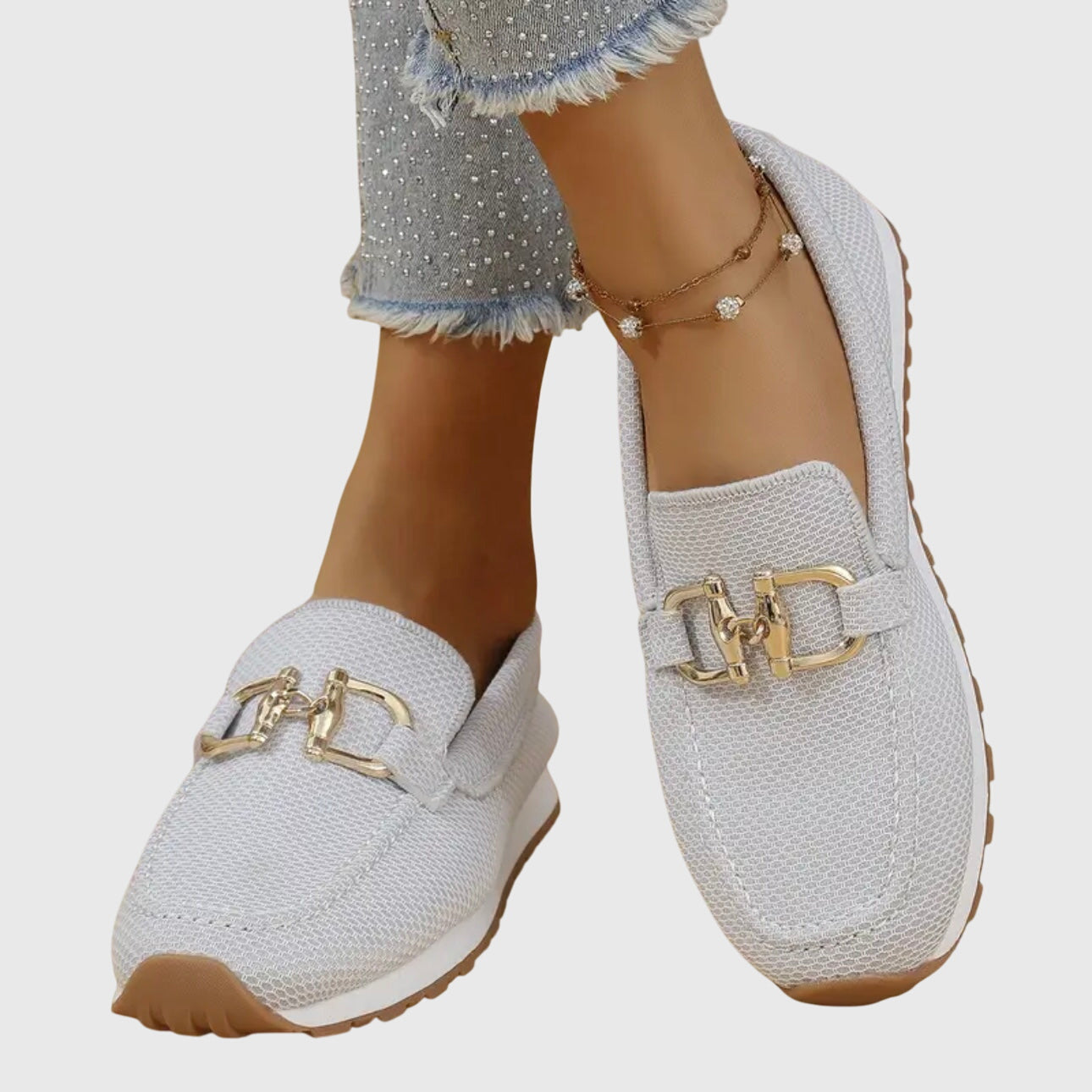 MESH CUSHIONED SHOES FOR WOMEN