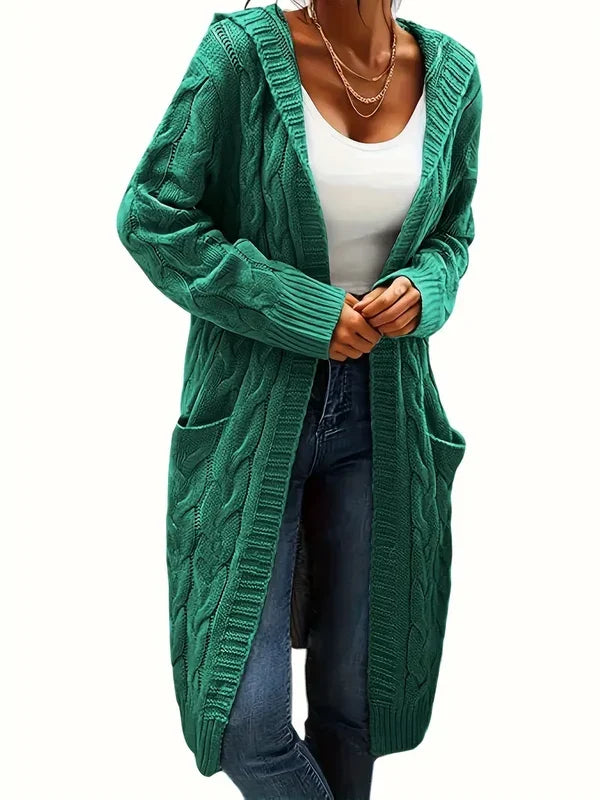 COLLARLESS CARDIGAN FOR WOMEN