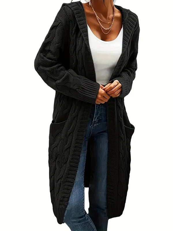 COLLARLESS CARDIGAN FOR WOMEN