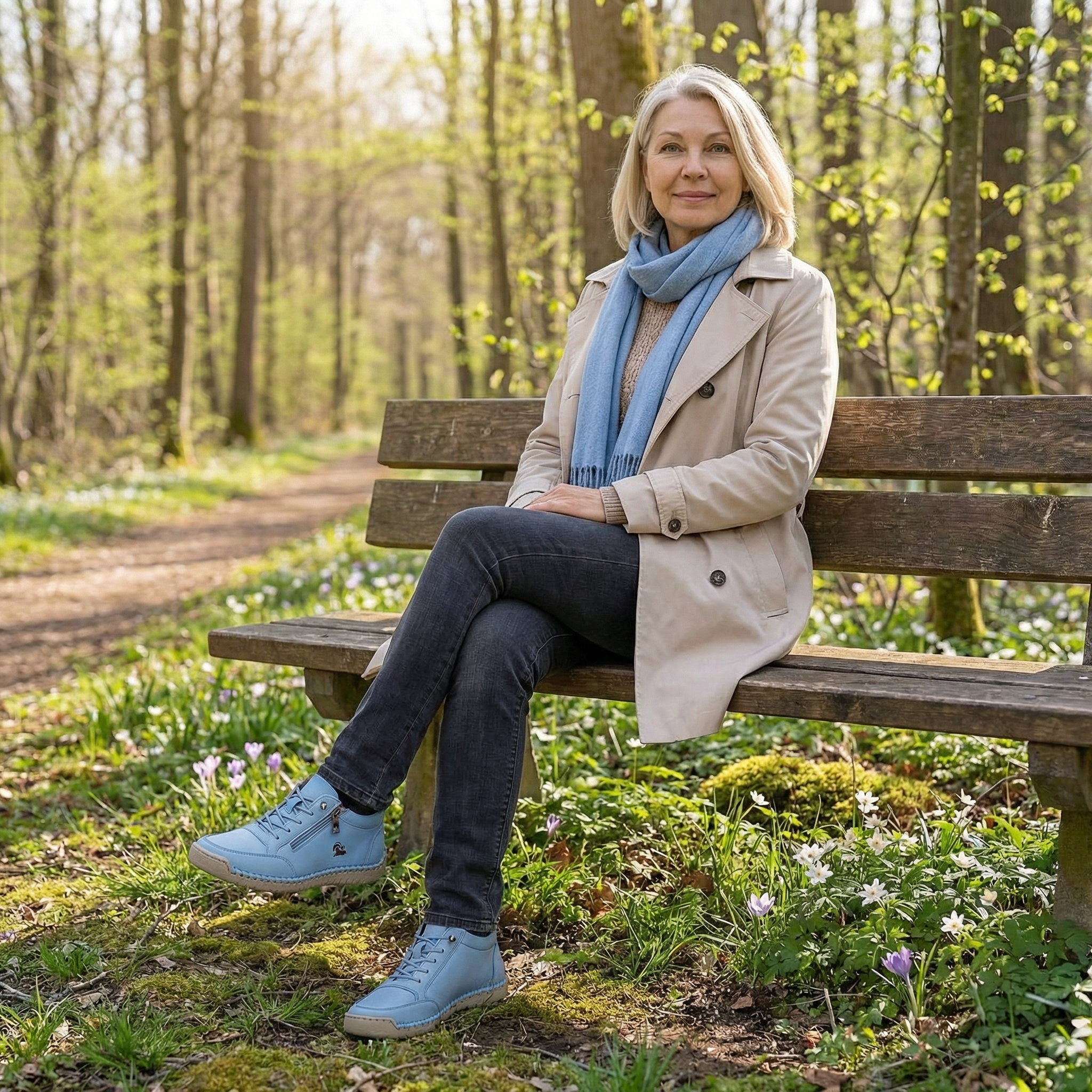 SUPPORT WALKING SNEAKERS FOR WOMEN
