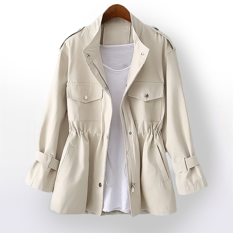 WATER-REPELLENT TRENCH COAT FOR WOMEN