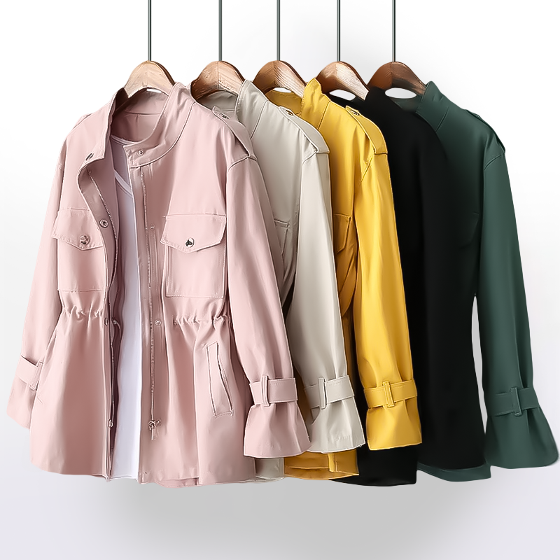 WATER-REPELLENT TRENCH COAT FOR WOMEN