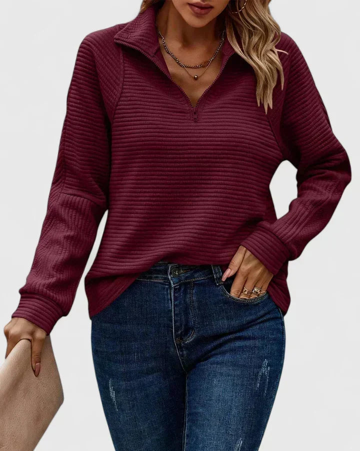 FITTED REFINED SWEATER FOR WOMEN