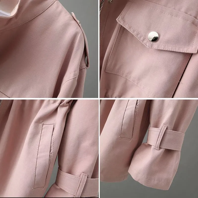 WATER-REPELLENT TRENCH COAT FOR WOMEN