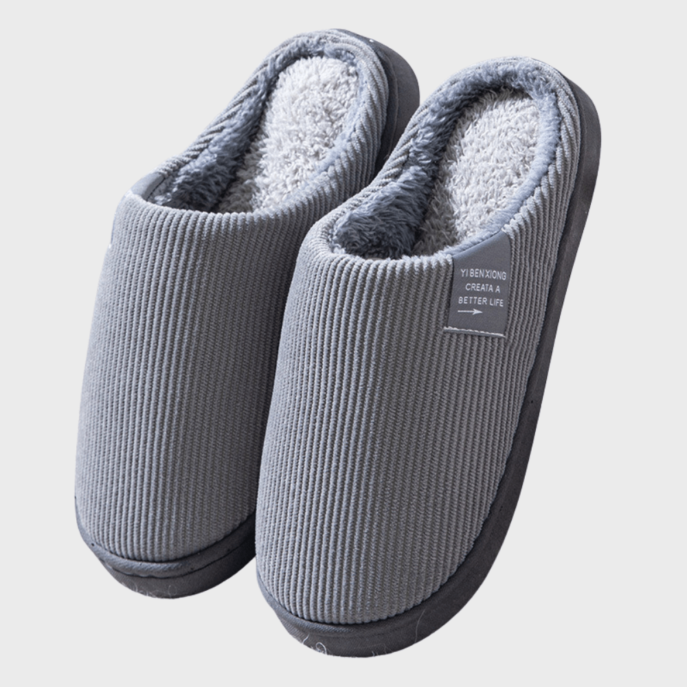 WARM GRIP-SOLE SLIPPERS FOR WOMEN