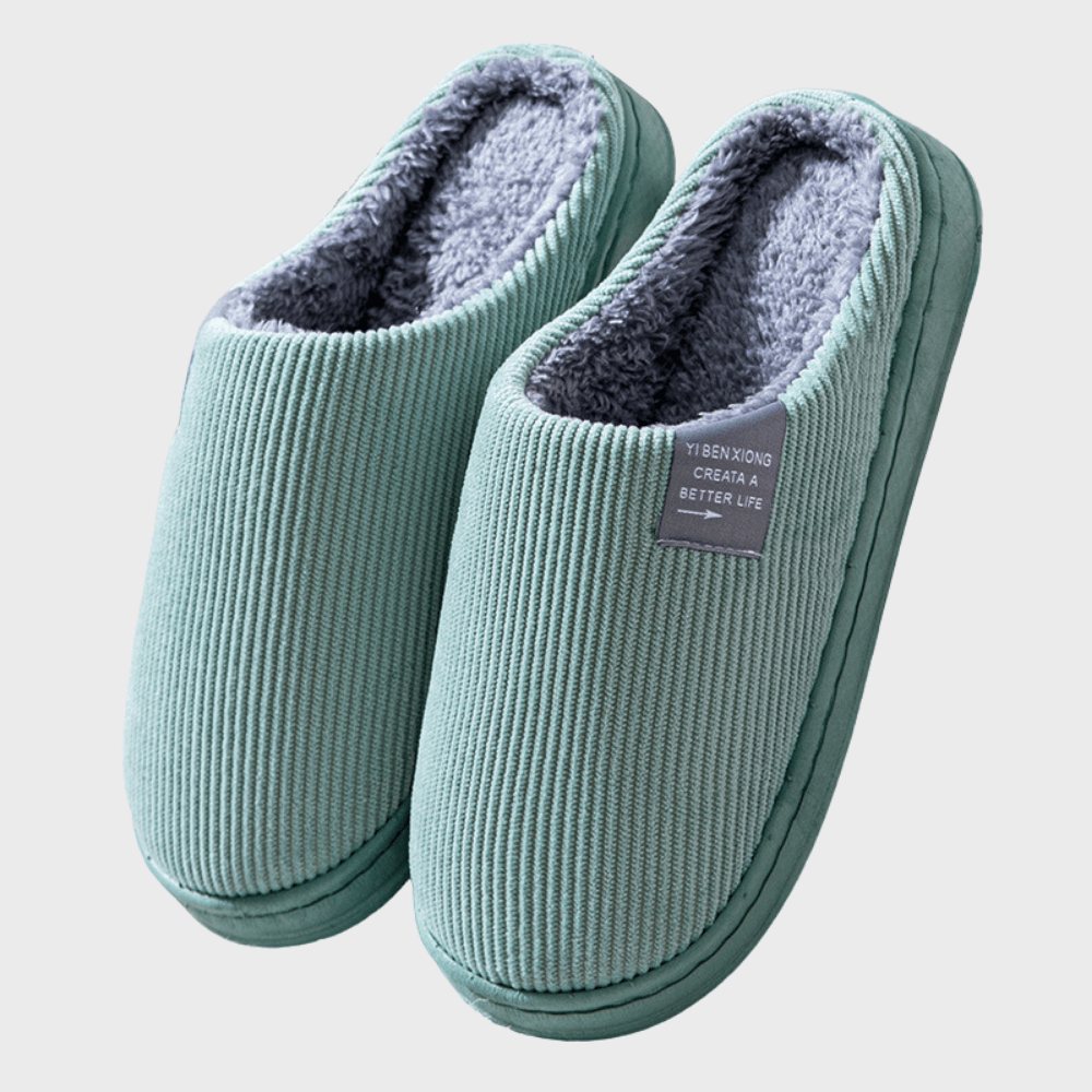 WARM GRIP-SOLE SLIPPERS FOR WOMEN