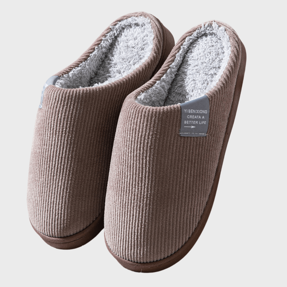 WARM GRIP-SOLE SLIPPERS FOR WOMEN