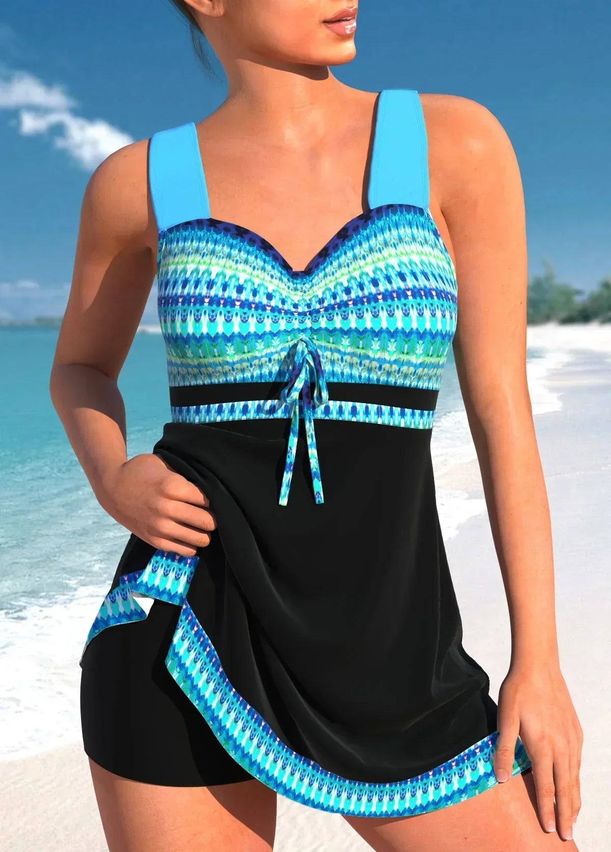 FLATTERING SWIMSUIT FOR WOMEN