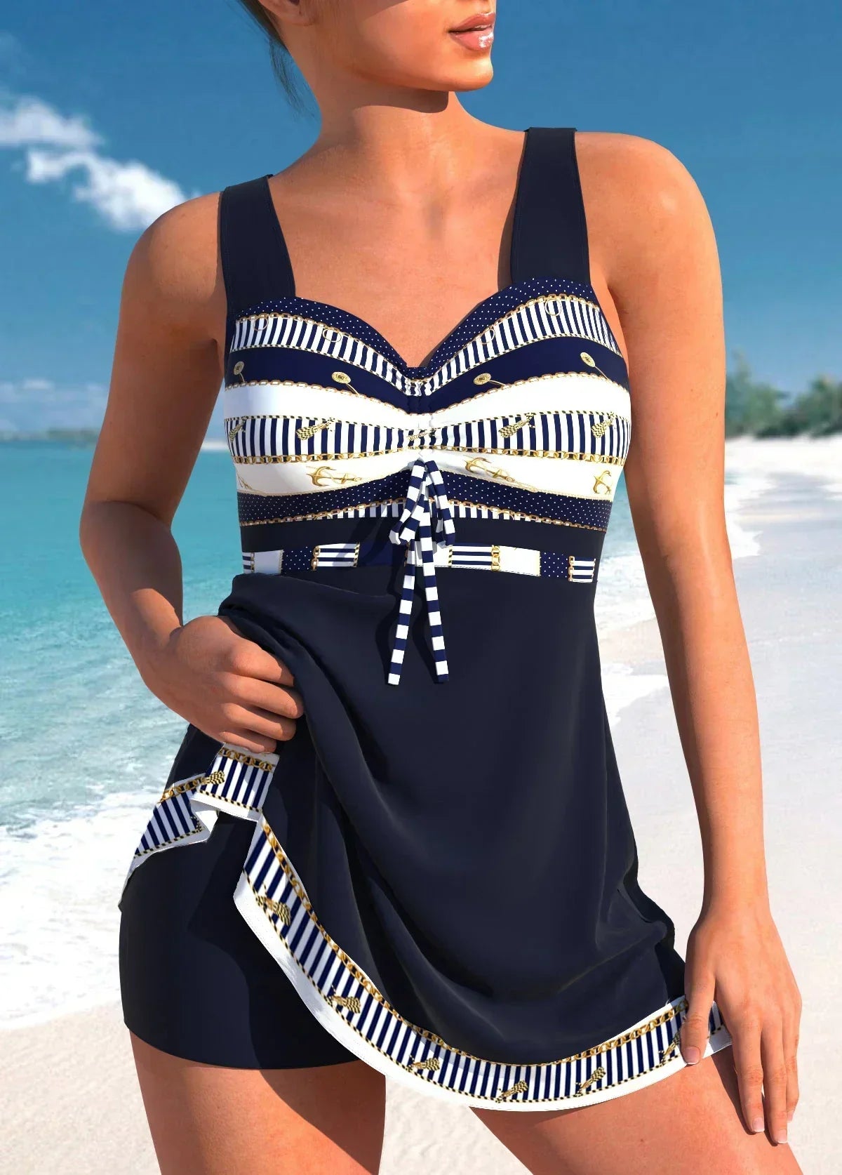 FLATTERING SWIMSUIT FOR WOMEN